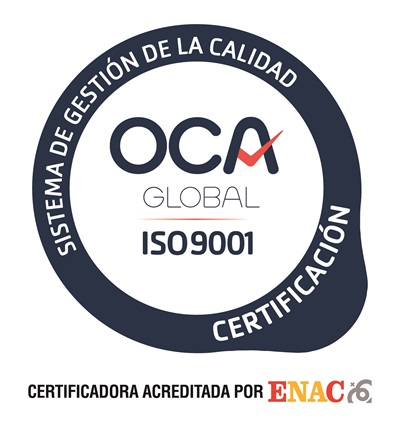 Certificación ISO 9001 (OCA Global)